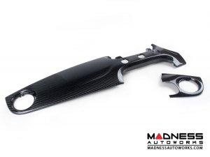 FIAT 500 Custom Dashboard - Carbon Fiber - RHD